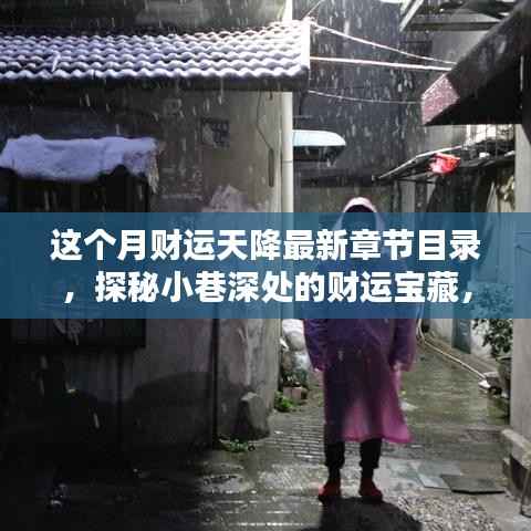 探秘小巷深处的财运宝藏，本月财运天降与神秘特色小店的魅力