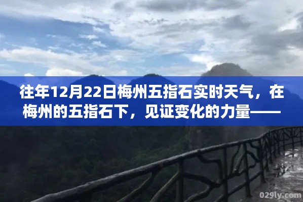 梅州五指石励志天气的启示，见证变化的力量