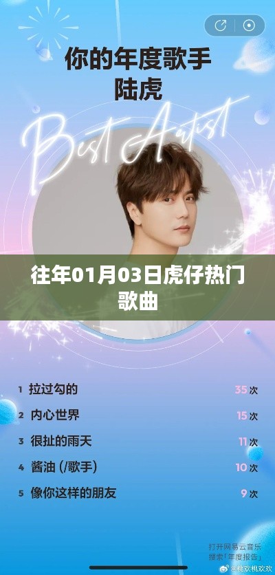 虎仔历年热门歌曲回顾,元旦新曲回顾