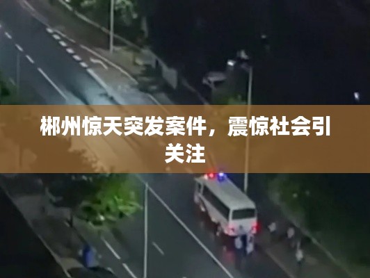 郴州惊天突发案件，震惊社会引关注