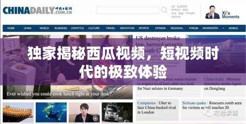 独家揭秘西瓜视频,短视频时代的极致体验