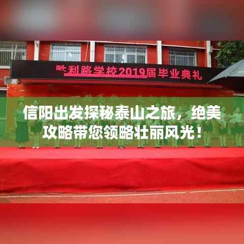 信阳出发探秘泰山之旅,绝美攻略带您领略壮丽风光!