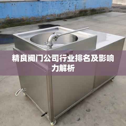 精良阀门公司行业排名及影响力解析