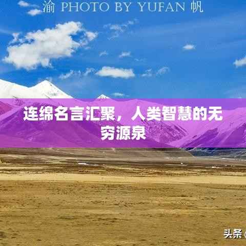 连绵名言汇聚，人类智慧的无穷源泉