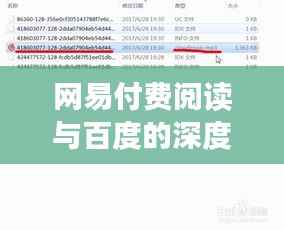 网易付费阅读与百度的深度探讨，如何共建内容生态？