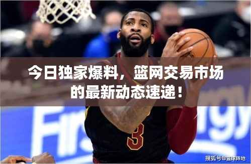 今日独家爆料，篮网交易市场的最新动态速递！
