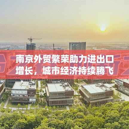 南京外贸繁荣助力进出口增长,城市经济持续腾飞!