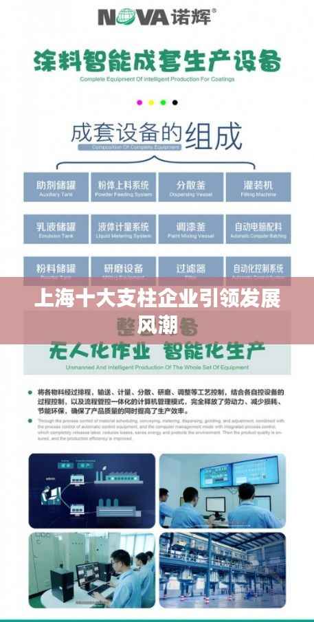 上海十大支柱企业引领发展风潮