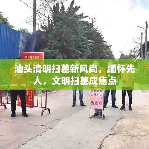 汕头清明扫墓新风尚,缅怀先人,文明扫墓成焦点