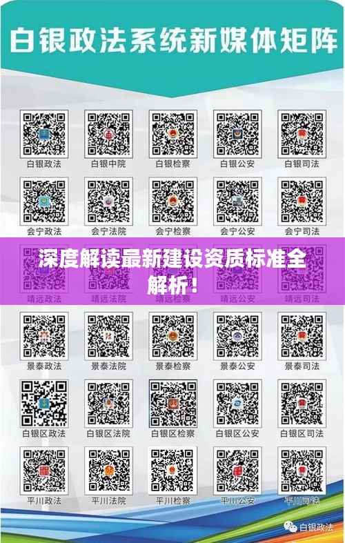 深度解读最新建设资质标准全解析!