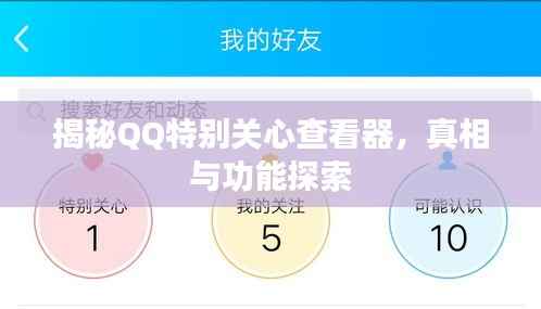 揭秘QQ特别关心查看器，真相与功能探索