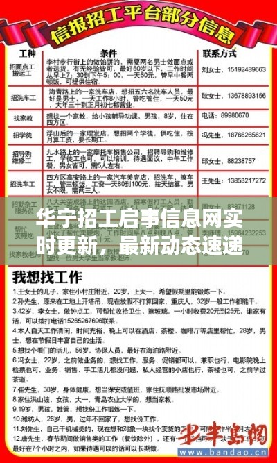 华宁招工启事信息网实时更新，最新动态速递